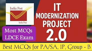 IT MODERNIZATION PROJECT 2.0 ! BEST 100 MCQS ON IT 2.0 POST OFFICE #gdstopa #postalstudy #gdstomts screenshot 3