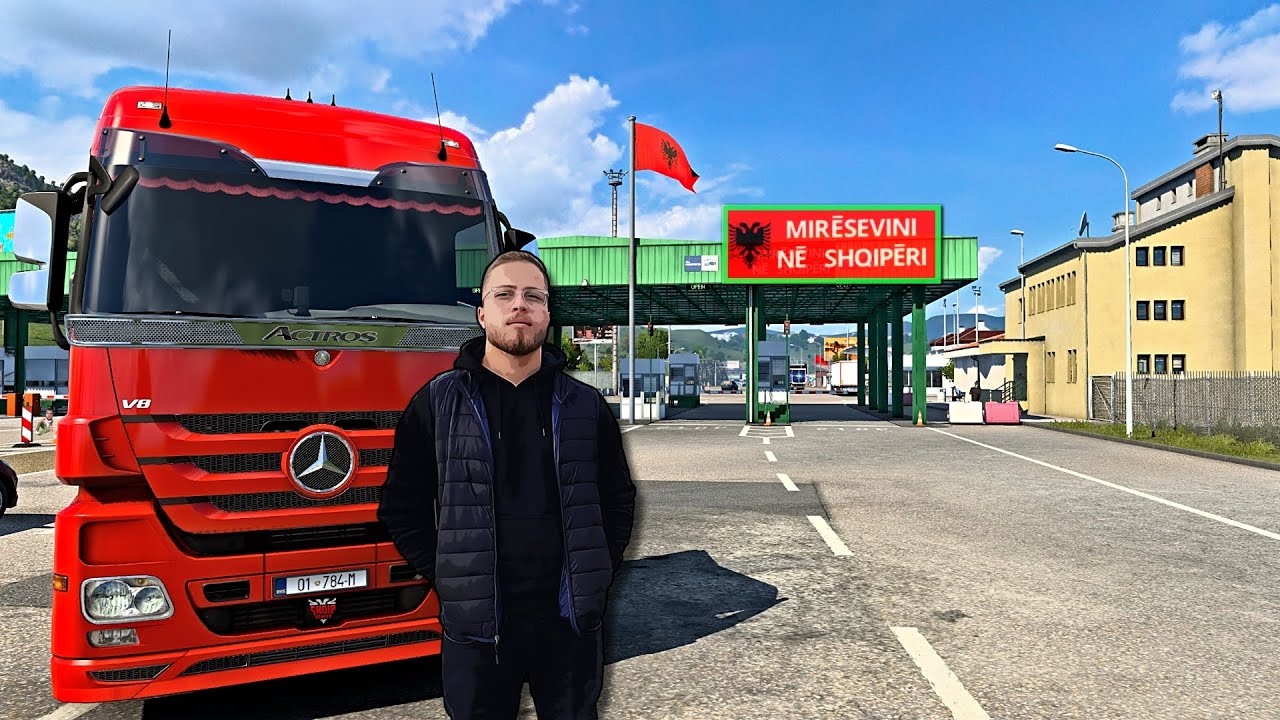 Vozita prej Prishtine në Tiranë !! Euro Truck Simulator 2 | SHQIPGaming