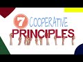 Seven principles of cooperative