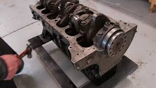 Career Overview Jaguar E Type Series II Rebuild - 2021-05-29 - Engine Block Reassembly