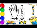 Bolalar uchun barmoqlar rasm chizish | Рисование пальцами для детей