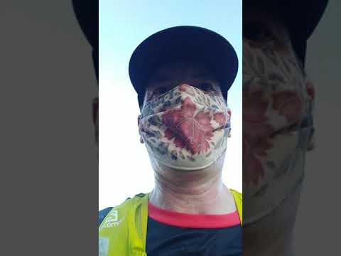 Running in a mask without hypoxia #7 - over 22 miles