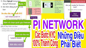 CÁC BƯỚC KYC PI NETWORK CHUẨN NHẤT 100% THÀNH CÔNG PHẢI XEM TRƯỚC KHI LÀM | Kiếm Tiền