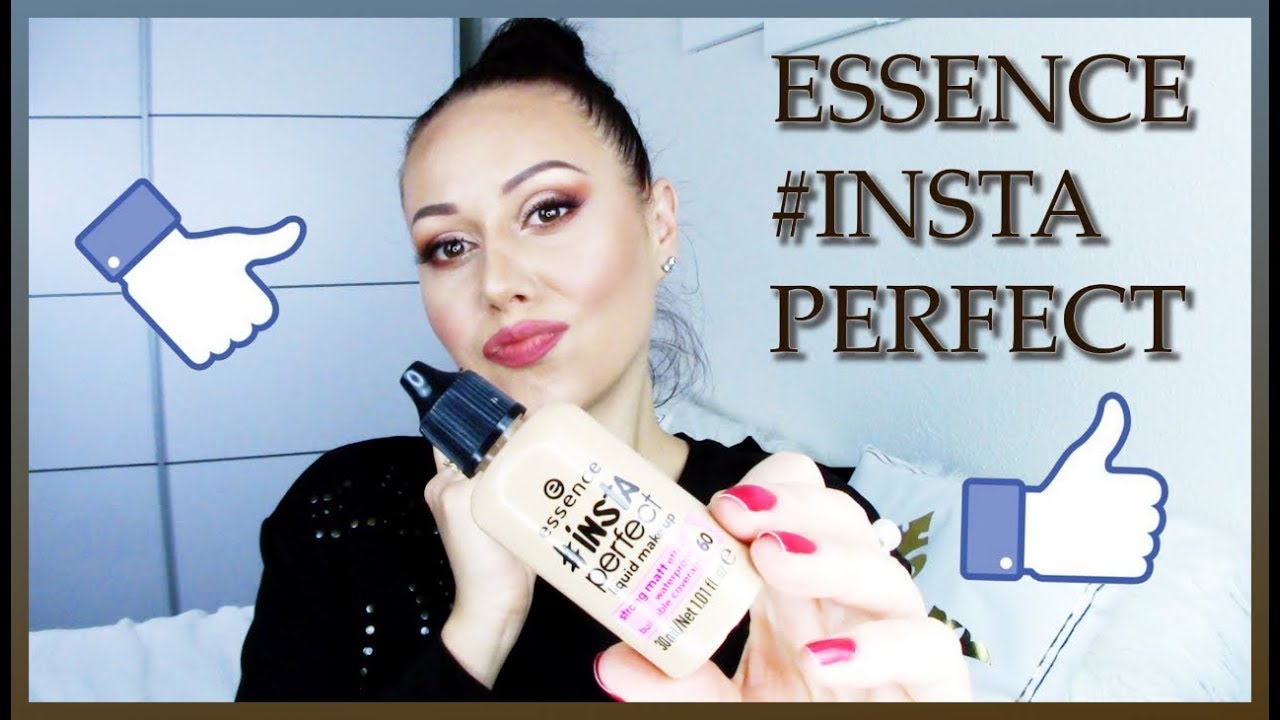 НОВИНКА ОТ ESSENCE ТОНАЛЬНЫЙ КРЕМ INSTA PERFECT ОБЗОР