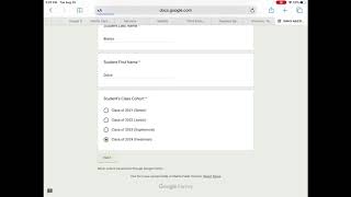 Requesting Schedule Changes