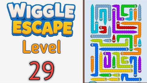 Wiggle Escape: Snake Puzzle Level 29 Walkthrough