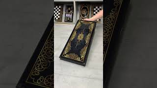 THE GOLDEN OBSIDIAN: Elite Glass & Aluminum Backgammon 💎🖤✨