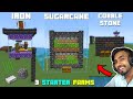 How to make starter farms in minecraft like techno gamerz  3 easy starter farms in minecraft