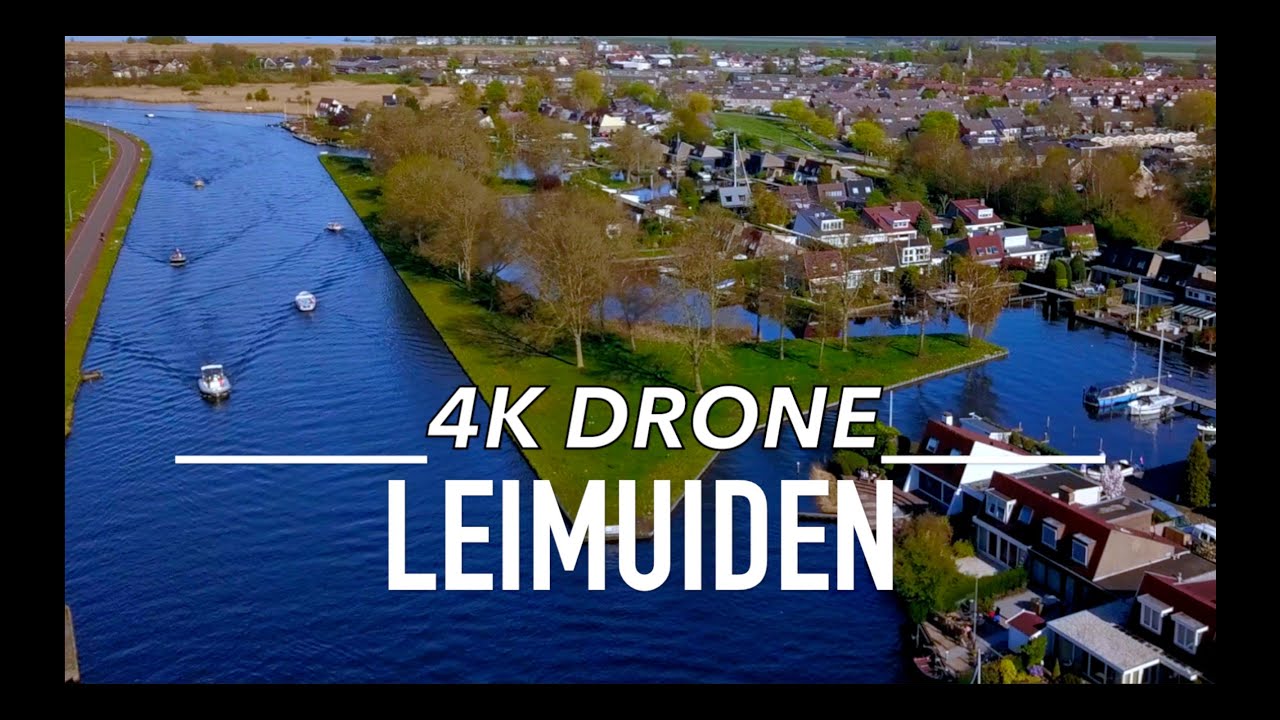 LEIMUIDEN by Drone [4K] Netherlands Nederland