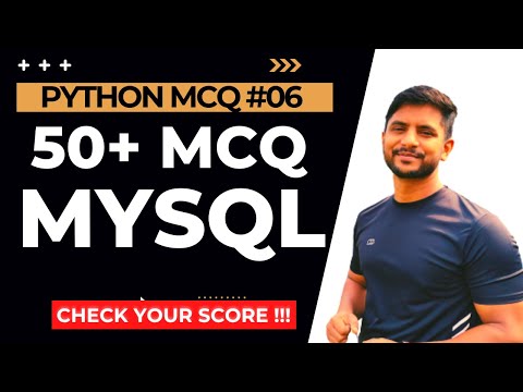 50+ SQL MCQ | MySQL MCQ | Part 01