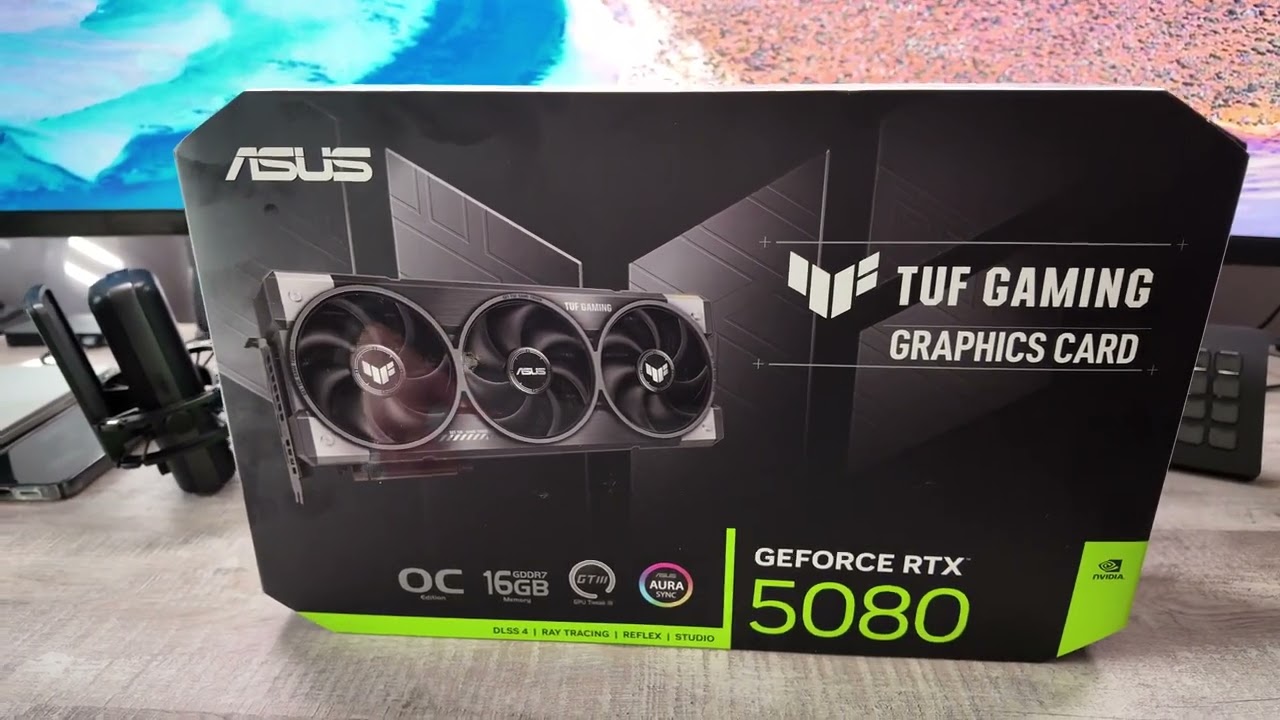 I just got an NVIDIA RTX 5080 GPU