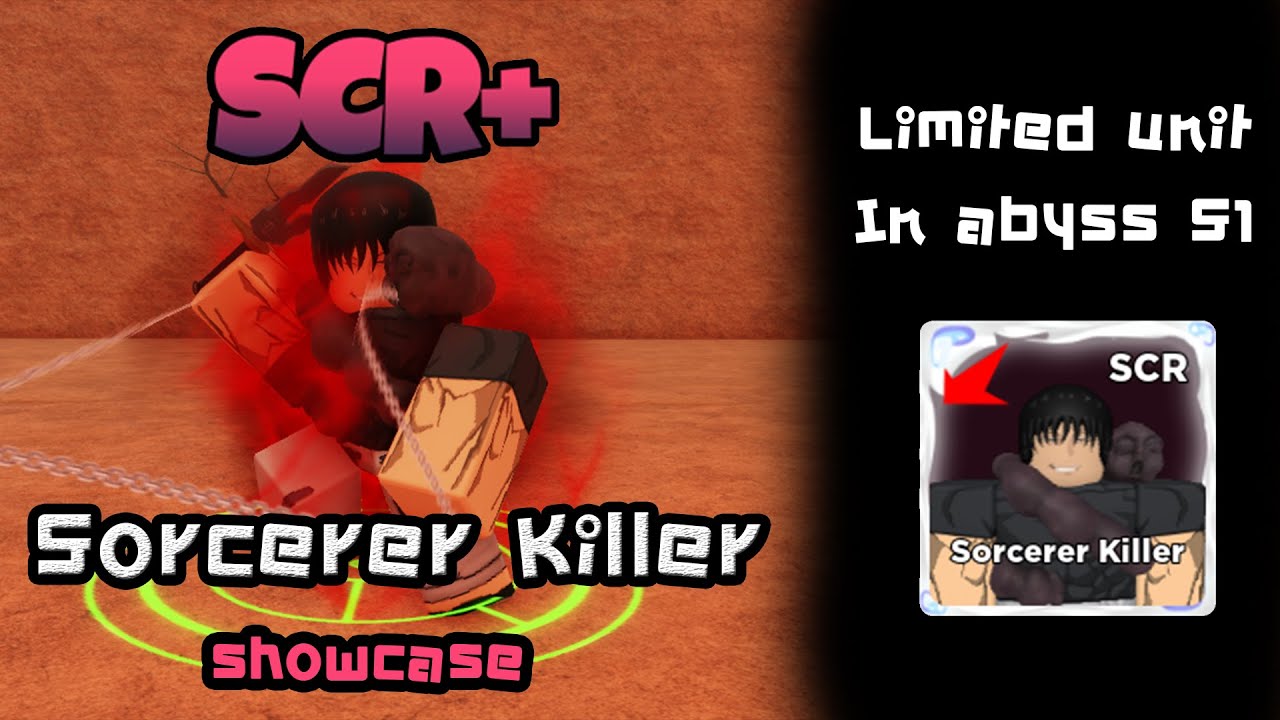 Sorcerer Killer Showcase Anime World Tower Defense YouTube Sorcerer killer showcase anime world tower defense youtube