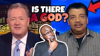 ‘Is there a God?’ Piers Morgan grills VESUS Neil deGrasse Tyson.