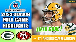 San Francisco 49ers vs Packers NFC Divisional FULL GAME 1st QTR | NFL Playoffs 2024