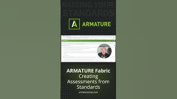 ARMATURE Fabric - Creating Assessments from Standards #shorts