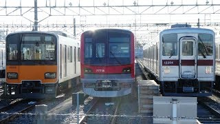 【東武70000系 71718F 南栗橋到着】東武30000系 31609Fは工事開始せず、6155Fと8506Fはぞれぞれ単独留置、日光線20400系 21431F 南栗橋留置