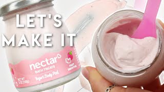 DIY Yogurt Body Peel Scrub; Nectar Treats Dupe - Free Recipe