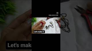 diyHow to make mangalsutrajewelrymaking kundan freecourse uniqueshortsuniquejewelleystudio