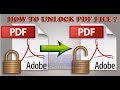 Cara Membuka File Pdf Yang Terkunci (SECURED)