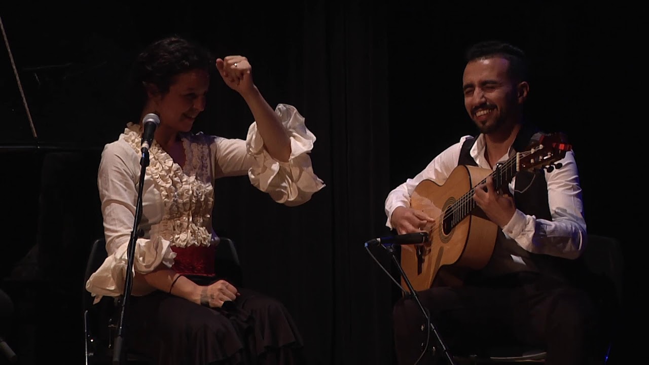 Por Tangos Flamenco en Marruecos : Marta La Lunares, Amine Naami y El Xapulo