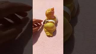Vintage Sleeping Squeak Toy Baby Bottle Holder 1950s-1960s With Strap