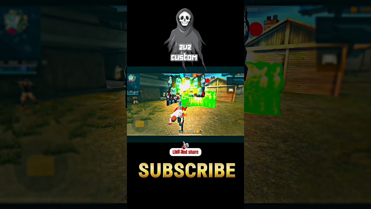 "Unbelievable 2v2 Hacker Level Showdown in Free Fire! 🇧🇷🔥 