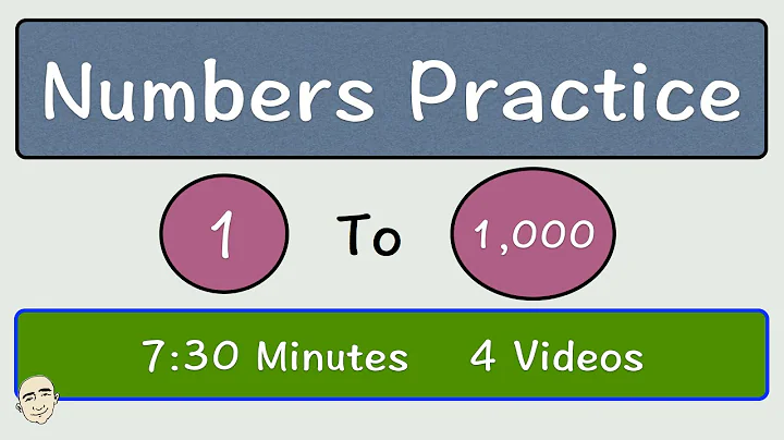 Numbers Practice (1-1000) - Counting Practice | Learn English - Mark Kulek ESL