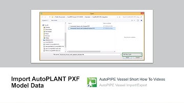 Import AutoPLANT PXF Model Data
