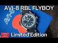 The New AVI-8 Flyboy RBL Founder’s Chronograph Limited Edition: Vintage Pilot's Watch For The Future
