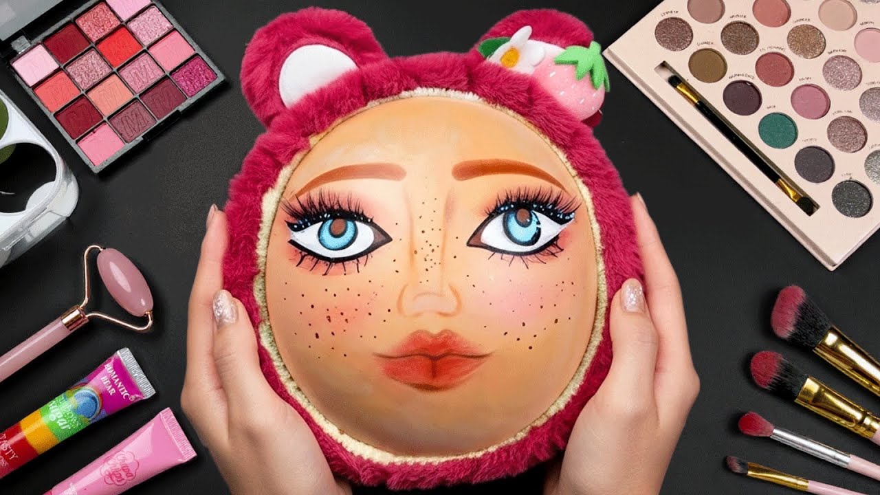 ASMR Skincare Routine 💕 ASMR relaxing 🍓Best satisfying makeup asmr (No talking)