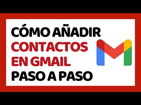 🔴 How to Add Contacts in Gmail 2021