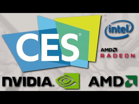 Intel, AMD и Nvidia на CES 2020