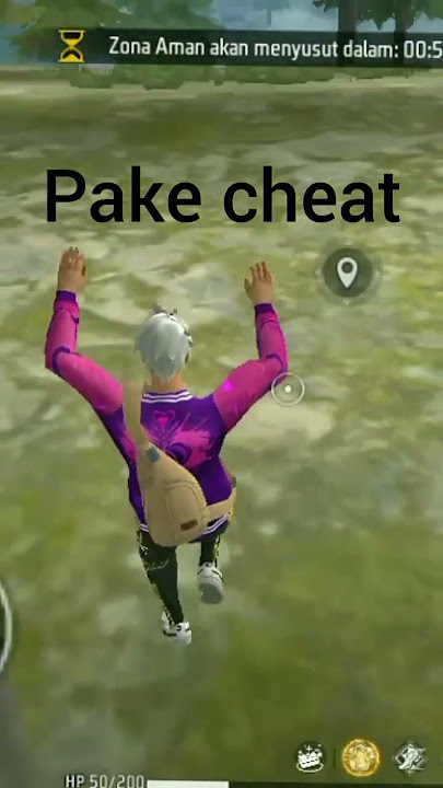 pake cheat terbang 😮#freefire #freefireshorts #cheat #cheatffmodmenu #fypシ