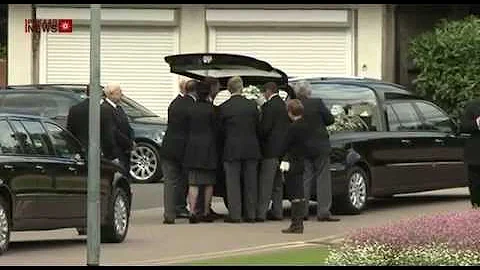 Author Sue Townsend's Funeral in Leicester