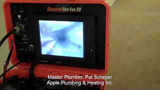 Main Sewer Pipe Camera Inspection by Apple Plumbing &amp; Heating Inc.