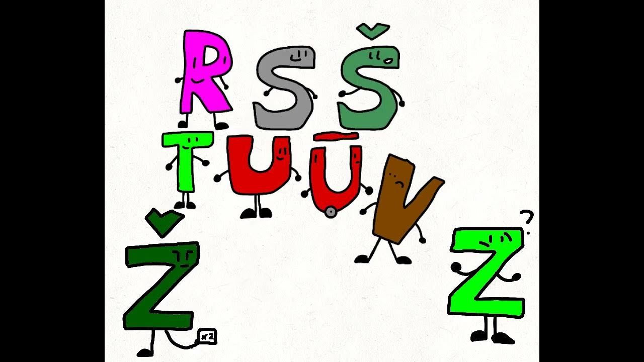 Latvian Alphabet Song - YouTube