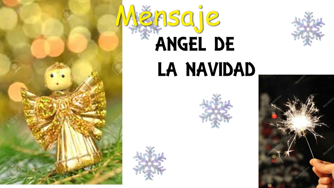 Mensaje del Ángel de la Navidad para Ti🌲🙌 - YouTube