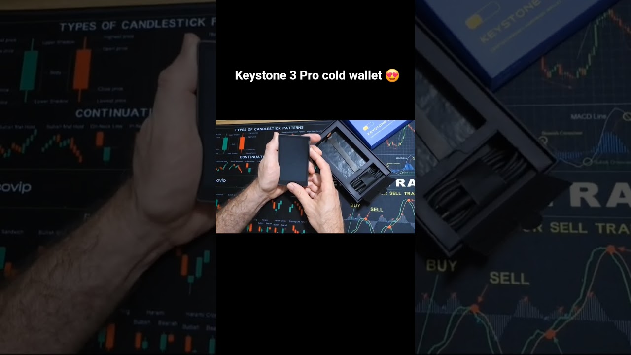 Unboxing our new cold wallet Keystone 3 Pro 😍 Cold wallets must be air-gapped and open source.