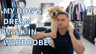 Dream Walk In Wardrobe...For My DOG! 🐶 Dressing Room Tour | Carl Cunard