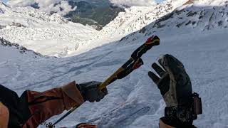 We are Still Skiing Steep Lines in Powder In May In Chamonix, Trying Not to Die