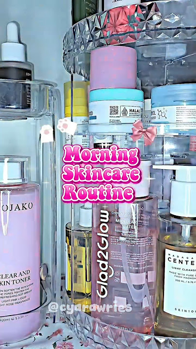 morning skincare routine #morningskincare #skincare #skincareroutine #fyp #trending