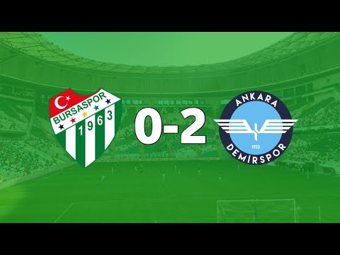 Bursaspor 0-2 Ankara Demirspor (Maç Vlogu)