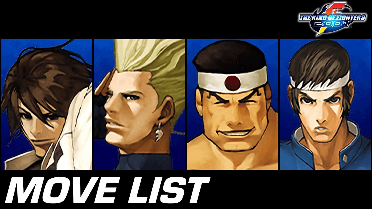 The King of Fighters 2001 - Team Japan - Move List