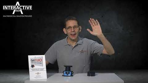 Interactive Sensor - OptiTUIO Introduction/Tutorial 2021