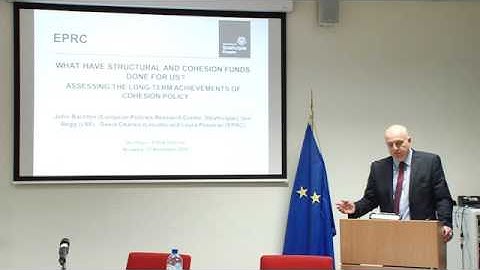 The Impact of Cohesion Policy on "old" and "new" Member States (Part 1/3)