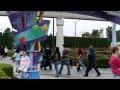 Three castles of Disney, Disneyworld Orlando, Disneyland Carlifornia, and Disneyland Paris.