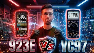 نبرد ویکتور‌ها! 🔥 Victor 923E vs VC97 – کدوم مولتیمتر دقیق‌تره؟