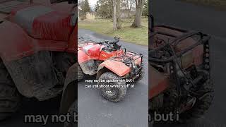💦🤷‍♂️ #mudman #likemyvideo #tiktok #viral #fypシ #atv #suzuki #quadrunner# #youtubeshorts