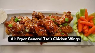 Cookin' With Norma - Air Fryer General Tso’s Chicken Wings | Quickie Tuesday