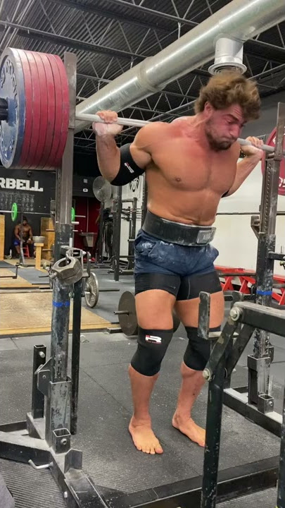 800lb Squat Fail No Spotters | Shane Hunt